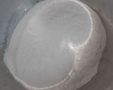 A picture of step 1 of Besan ke Ladoo.