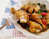 A picture of step 7 of Quick and Easy Three Cup Chicken Drumettes – Perfect with Rice!.