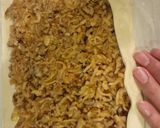 عکس مرحله 4 از دستور شیرینی رول سیب و گردو 🍎🥨