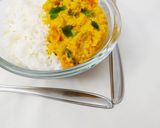 Une image de l'étape 4 de Dhal de lentilles corail et pois chiches.