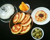 A picture of step 13 of Moroccan Harcha.