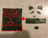 Foto del paso 7 de la receta: Onigiri (Oniguiri) de Panda ~Bolita de Arroz Estilo Japonés~