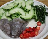 翠瓜炒蝦仁的食譜步驟2照片