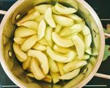 Hình bước làm 2 của món Đào ngâm