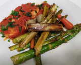 Foto del paso 4 de la receta: Palometa con tomate, bien acompañada