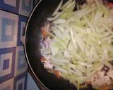 Foto langkah ke 3 dari resep Tumis Ayam Labu Siam.