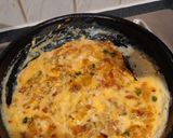 A picture of step 4 of Egg burgi.