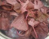 Foto langkah ke 2 dari resep Sayur Bening Bayam Merah dan Slice Beef Tumis Simple.
