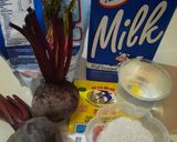 Foto langkah ke 1 dari resep Cemilan sehat Anak Pudding buah Bit susu Soft pudding.