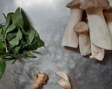 三杯杏鮑菇的食譜步驟1照片