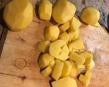 Super easy tasty pan roasted potatoes recipe step 1 photo