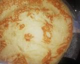 A picture of step 3 of Pancakes#my favorite Easter dish#4 week challenge.