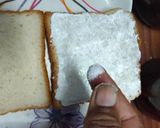 मलाई सैंडविच (Malai sandwich recipe in hindi) रेसिपी चरण 3 फोटो