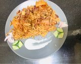 A picture of step 8 of Punjabi Chicken Pulao.