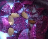 A picture of step 3 of Dragon apple smoothie.
