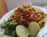 A picture of step 5 of Jowar Upma.