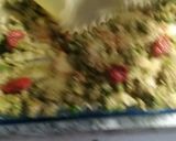 A picture of step 3 of Pesto, Sausage and Pea Lasagna.