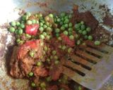 A picture of step 2 of Matar paneer #Cookpad.