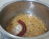 A picture of step 5 of Ghugni ---- A Bengali Street Snack, highly nutritious that you cannot deny.