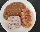 รูปขั้นตอนการทำที่ 5 ของ ข้าวแกงกะหรี่ไก่ทอด เด็กหอ