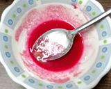 A picture of step 3 of Velvet blood ruby cherry butter cookies.
