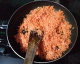 A picture of step 1 of Gajar ka halwa.