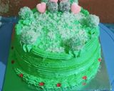 Foto langkah ke 5 dari resep Brownies pandan.