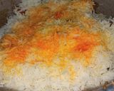 A picture of step 6 of Bombay biryani.