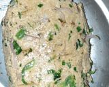 A picture of step 2 of Quinoa flour paratha.
