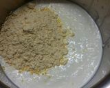 A picture of step 2 of Pakora Kadi.