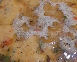 A picture of step 3 of Rava / Sooji Upma.
