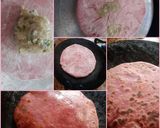 A picture of step 3 of Beetroot Aaloo Paratha.