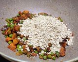 A picture of step 6 of Masala Oats.