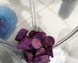 Foto langkah ke 2 dari resep Bolu Kukus Ubi Ungu.