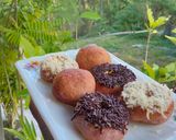 Foto langkah ke 5 dari resep Donat Ubi Ungu.