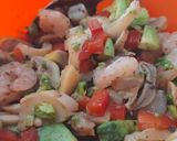 Foto del paso 1 de la receta: Wrap ceviche de camarón mango
