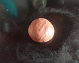 A picture of step 2 of Leopard print Bread.