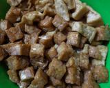 Foto langkah ke 1 dari resep Oseng Tahu Tempe Jamur Tiram Kacang Panjang.