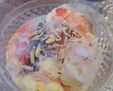 A picture of step 5 of Falooda ice cream.
