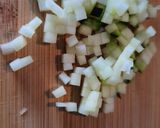 Une image de l'étape 1 de Tartare de courgette - apéritif.