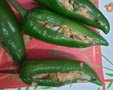 A picture of step 4 of Rajasthani Mirchi Vada.