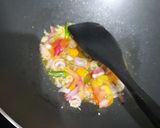 Foto langkah ke 3 dari resep Tumis Paria cumi asin.