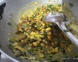 हरी प्याज़ का बेसन(Hari pyaz ka besan recipe in Hindi) रेसिपी चरण 5 फोटो