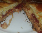 Foto del paso 3 de la receta: Empanada de hojaldre de pollo asado y atún en la olla gm g