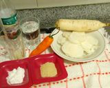 Foto del paso 1 de la receta: Nabo encurtido a lo Carmelita