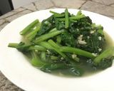 Foto langkah ke 5 dari resep Poileng Cah Bawang putih Ekspress.