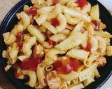A picture of step 2 of Cheesy Pizza Tikka Fries 🍟 🍟.