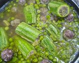 Une image de l'étape 3 de Tajine de Petit Pois et Courgettes.