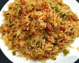 A picture of step 9 of Smoky schezwan Fried Rice.