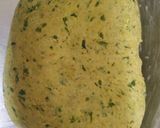 A picture of step 2 of Spinach paratha.